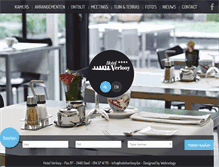 Tablet Screenshot of hotelverlooy.be